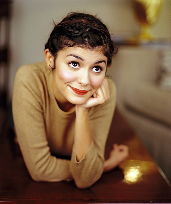 sigh I love Audrey Tautou She's gorgeous and thin But I digress